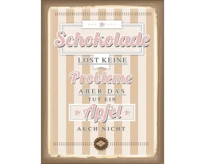 Produktbild von Decopanel Schokolade & Apfel 30x40 cm