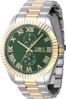 Immagine prodotto di Invicta Specialty 47427 Orologio da Uomo - Movimento al Quarzo - Acciaio Inossidabile con Quadrante Verde - 43 mm