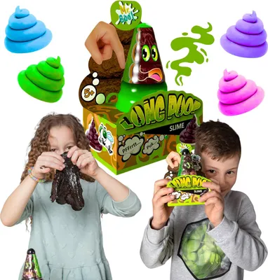Zdjęcie produktu dla Glutek Kupka Slime Long Poop Zabawne Dźwięki Śmieszna Konsystencja 250 ml 80116