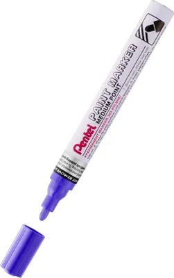 Zdjęcie produktu dla Marker olejny fioletowy Pentel