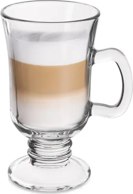 Obrázek produktu pro Orion | Sklenice na Latte Macchiato - Průhledná - 250 ml - Vysoká - Sklenice na kávu - Sklenice na čaj