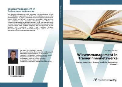 Produktbild von Wissensmanagement in TrainerInnennetzwerke