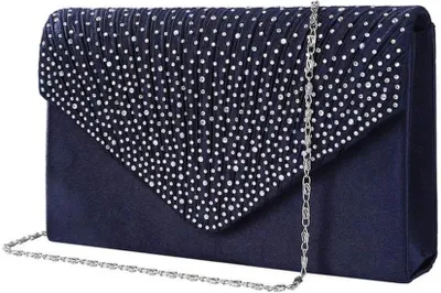 Produktbild von Edelsteinkette-Clutch in Satin