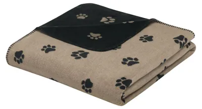 Produktbild von Cawö Wohndecke Kuscheldecke We love Dogs 62470-93 Pfoten 150x200