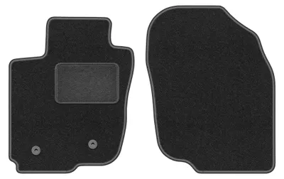 Obrázok produktu pre Predné velúrové koberce pre: Toyota RAV4 III 2006-2013 (SUV) – 2 ks, grafitové, na mieru – Wielganizator LUX