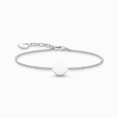 Produktbild von Damenarmband mit Münzplättchen aus 925er Silber von Thomas Sabo