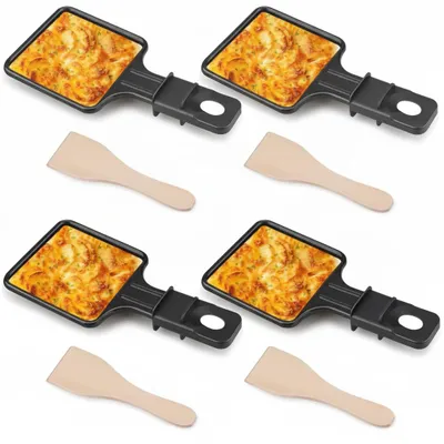 Imagen del producto de JL Cuisine - Mini sartenes para raclette - Recubrimiento antiadherente - Color, Imagen generada por IA