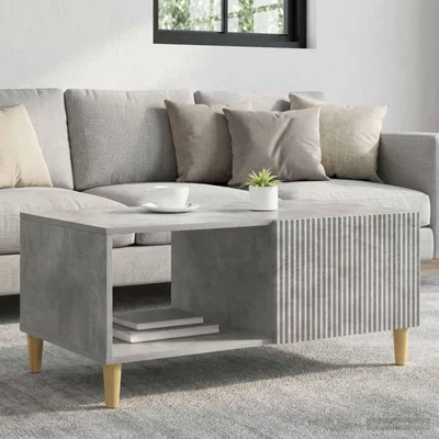 Produktbild von vidaXL Couchtisch Betongrau 90 x 50 x 40 cm Holzwerkstoff