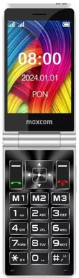Produktbild von MaxCom Comfort MM835, Klapphandy, Dual-SIM, 8,89 cm (3.5"), 0,3 MP, 1400 mAh, Rot