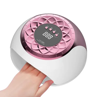 Produktbild von Nageltrockner LED, UV Energiesparend Lampe Gel Dryer mit 4 Timer und 57 Leds, Profi Lichthärtungsgerät Nagellacktrockner für alle Gelnägel