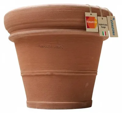 Productafbeelding van Terracotta Bloempot Handgemaakt 40 cm voor Binnen en Buiten