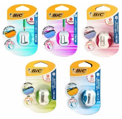 Produktbild von Mini-Anspitzer, 1 Stück, verschiedene Farben, BIC