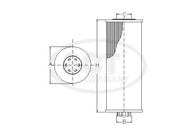 Produktbild von SCT - MANNOL Ölfilter SH 4025 P