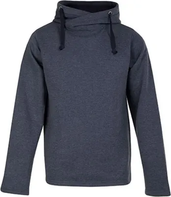 Produktbild von Heather Hoodie 60-40 Herren, Blau-Melange, XXL
