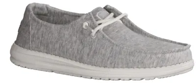 Immagine prodotto di HEYDUDE Wendy - Scarpe basse da donna in jersey elasticizzato, grigio chiaro, taglia 37