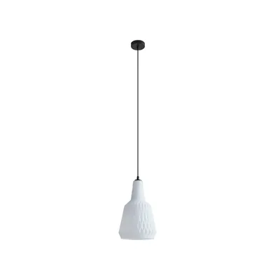 Produktbild von Lindby Hängeleuchte Belarion, opal, 1-flg., Glas, Ø 23 cm