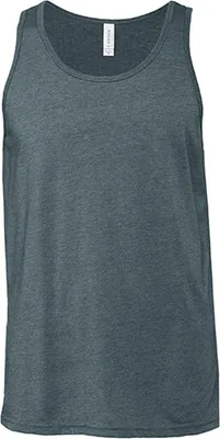 Produktbild von Canvas 3480 | Uni Jersey Tank Top T-Shirt - Farbe: Heather Slate - Größe: S
