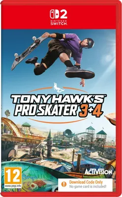 Produktbild von Tony Hawks Pro Skater 3 und 4 (Code in a Box) (Switch 2)