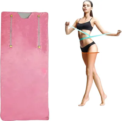 Obrázok produktu pre Saunová deka, telová relaxácia, termoterapia, ružová, zástrčka EÚ-a, 220 V-a