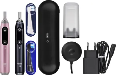 Immagine prodotto di Braun Oral-B iO 80363731 spazzolino elettrico per adulti rotante-oscillante Nero