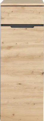 Produktbild von Aktenschrank >Memphis< in Artisan Eiche Nachbildung / Graphit - 45x122x38 (BxHxT)