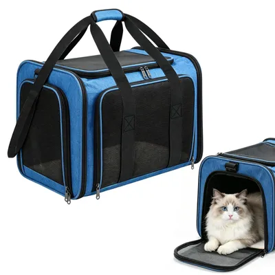 Image de Cage de transport pour chats, disponible en 2 tailles