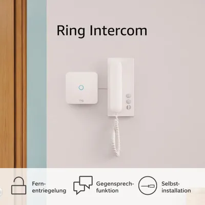 Produktbild von Ring Intercom | Smarte Gegensprechanlage mit Fernentriegelung | Selbstinstallation (kompatible Gegensprechanlage erforderlich)