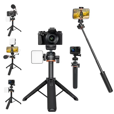 Immagine prodotto di Bastone per selfie da 55 cm con attacco a vite da 1/4" per fotocamere