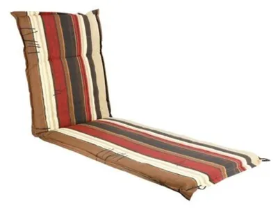 Image de Coussin pour bain de soleil Bengasi à dossier bas Coussin pour chaise de jardin Chaise longue