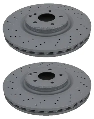 Produktbild von 2 Bremsscheiben belüftet Ø 345 mm TRISCAN für u.a. MERCEDES-BENZ C-KLASSE