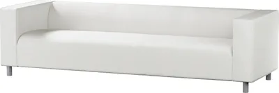 Produktbild von Dekoria Bezug für Klippan 4-Sitzer Sofa, creme, Bezug für Klippan 4-Sitzer