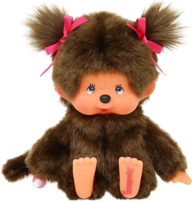 Immagine prodotto di Monkey Plush - BANDAI - The Original Girl Plush - Monchhichi - 20 cm