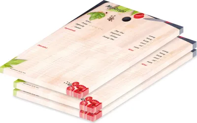 Produktbild von PRICARO Rezeptnotizblock "Küchentafel", A4, 25 Blatt, 3 Stück