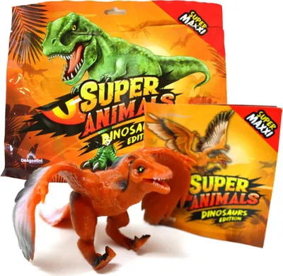 Produktbild von DeAgostini Super Animals - Dinosaurs Edition - Sammelfigur Dino - Figur 2. Archaeopteryx Lithographica