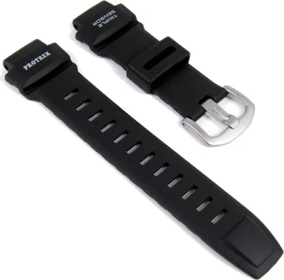 Immagine prodotto di Casio cinturino di ricambio in resina nero 18mm PRG-260 PRG-550