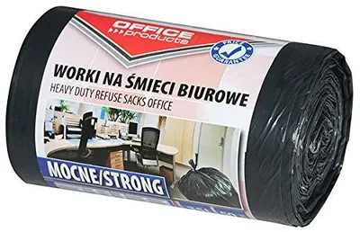 Productafbeelding van Kantoorartikelen 22021213-05 Vuilniszakken 35 liter - 50 stuks, stevig LDPE | Vuilniszakken