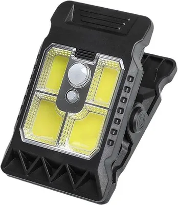 Obrázok produktu pre Solárne svietidlá s pohybovým senzorom – 12,4 x 8,3 x 6,3 cm – čierne – bezdrôtové vonkajšie osvetlenie