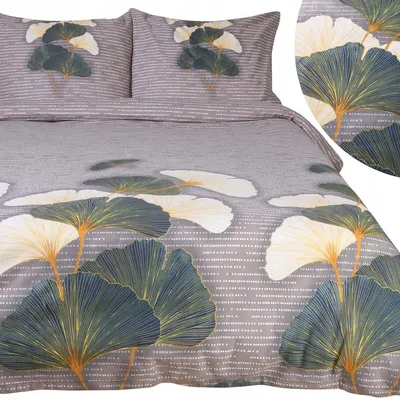 Produktbild von Darymex FLANELOVE Flanellbettwäsche Blumen Blätter Warm