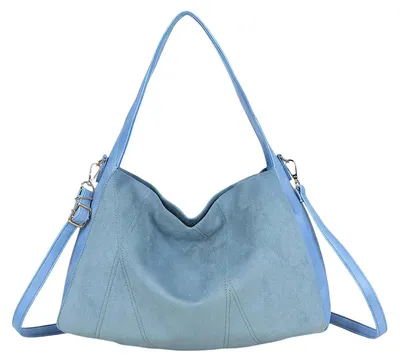 Produktbild von Gallantry, Hobo-Tasche für Frauen mit verstellbarem Schultergurt, Himmelblau