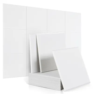 Obrázek produktu pro 12 kusů akustických panelů pro absorbci zvuku, rozměry 30x30x1 cm