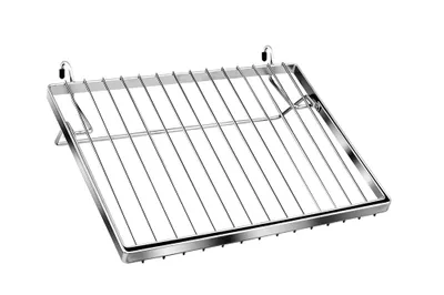 Produktbild von LINERO K 16 Kochbuchablage in Chrom glänzend für Relingsystem / Kochbuchhalter