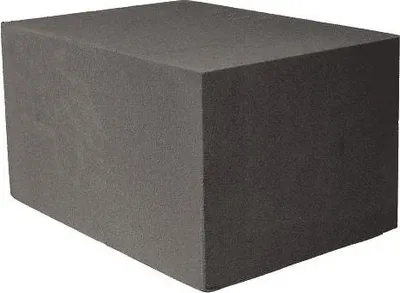Produktbild von OASIS® Black Ideal Nass Steckschwamm Block NORKA, schwarz, 32x23x18cm - Nasssteckschaum