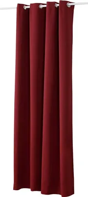 Produktbild von WOLTU Vorhang, Blickdicht, mit Ösen, 250g/m², Bordeaux 135x225 cm (1 Stück)