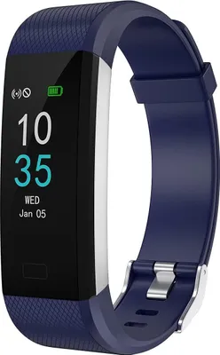 Produktbild von Fitness Armband Schrittzähler, Fitness Tracker mit Herzfrequenzmesser Blutdruckmessung Pulsuhr Kalorienzähler, IP68 Wasserdichter Fitness Uhr Sportuhr