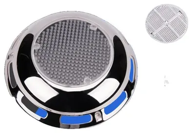 Produktbild von Solarbetriebener Ventilator, Marine-Qualitäts-Edelstahl, Flaches Design, Kompatibel mit Booten und Wohnmobilen, Automatischer Betrieb bei Sonnenlicht, Wiederaufladbarer Akku für längere Nutzung