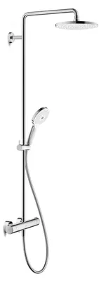 Produktbild von Duravit Duschsystem C.1 350 mm mit Brausethermostat Chrom