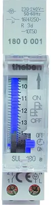 Produktbild von Theben SUL 180a 230-240V REG Zeitschalt- uhr analog Tagespr. 3T-Gangr