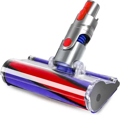 Produktbild von Staubsaugerkopf, Bodendüse Zubehör für Dyson V11 V10 V8 V7 V15 schnurlosen Staubsaugern, flauschiger Kopf, geeignet für Hartholz, Vinylboden