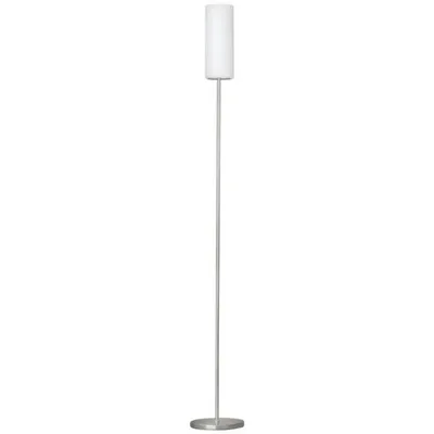 Image de Troy 3 Lampadaire Ø 10,5cm Blanc laqué, nickel mat