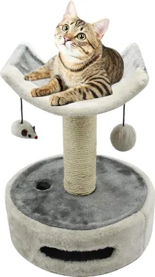 Image de Famanu Katzenbaum : arbre à chat avec hamac et maison pour chat